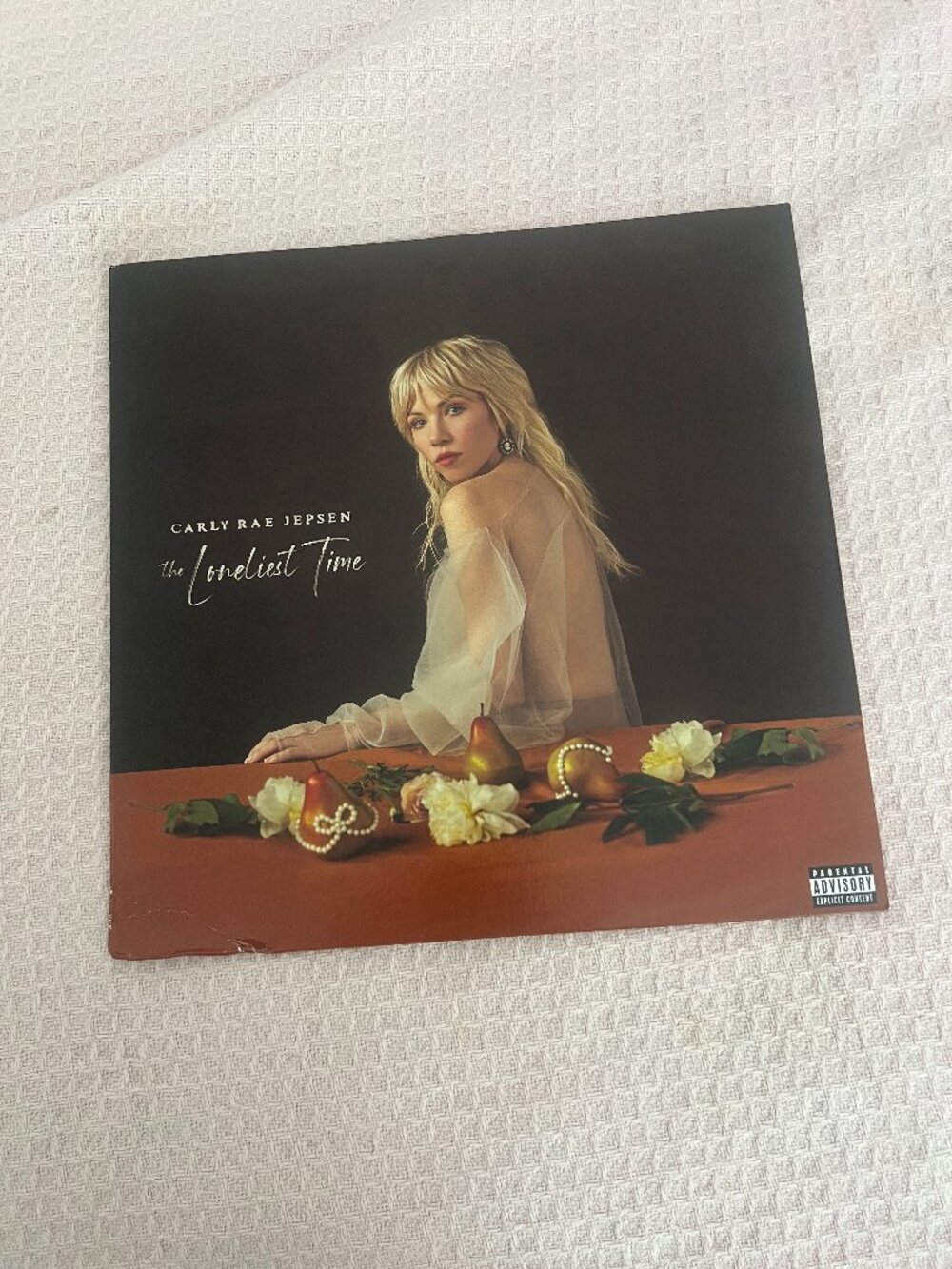 Carly Rae Jepsen "The Loneliest Time" in crystal vin rose pink *Damaged Sleeve*